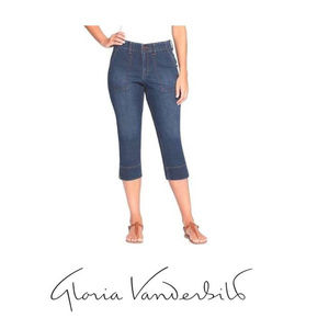 Gloria Vanderbilt Ladies' Rhea Strech Denim Capri